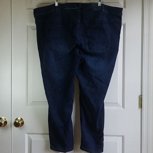 Lane Bryant Jeans Denim Skinny Genius Fit Pants Women's WOMAN'S Plus Size 28 - Picture 6 of 12